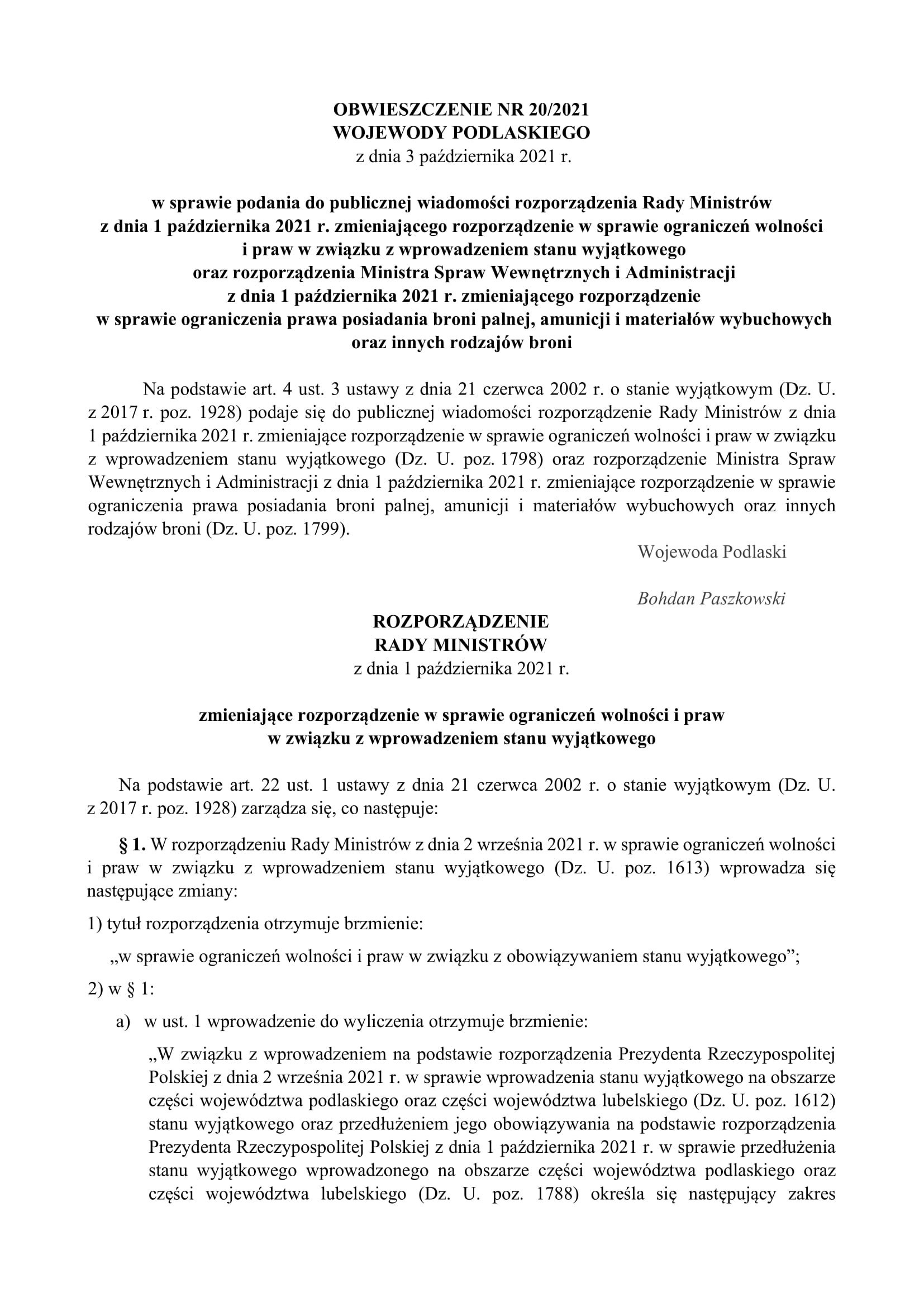 Obwieszczenie Wojewody Podlaskiego w sprawie podania do publicznej wiadomości rozporządzenia ...(...)(1)-2.jpg